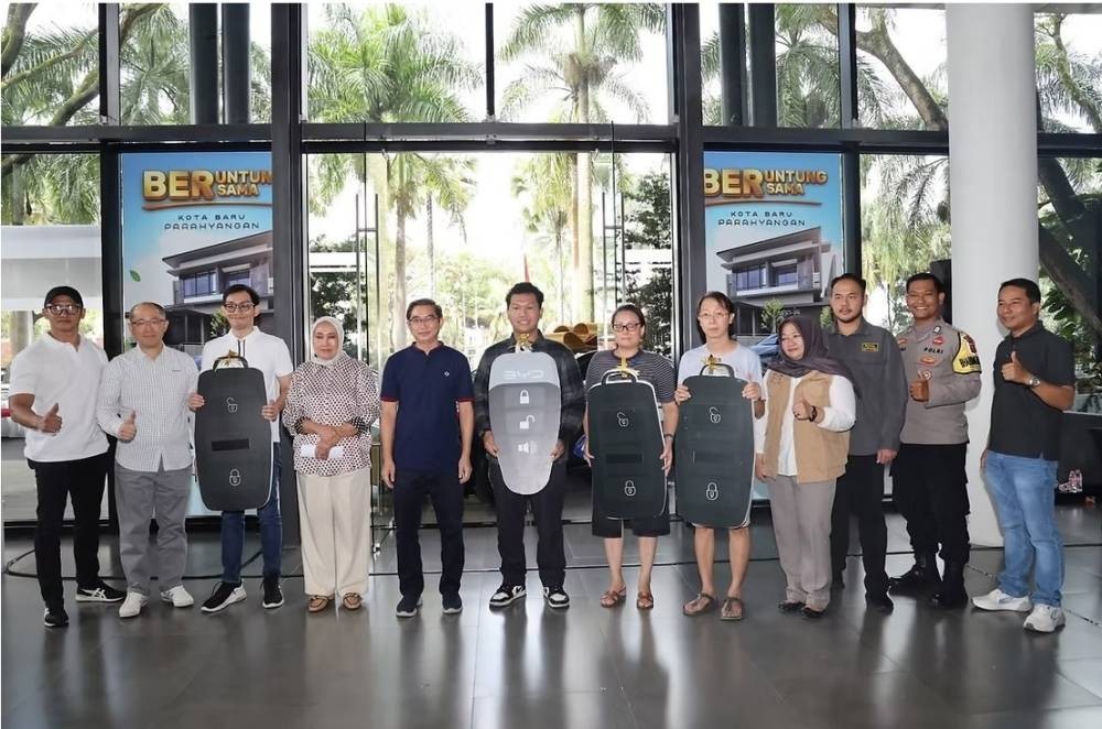 Pengundian Grand Prize Beruntung Bersama Kota Baru Parahyangan